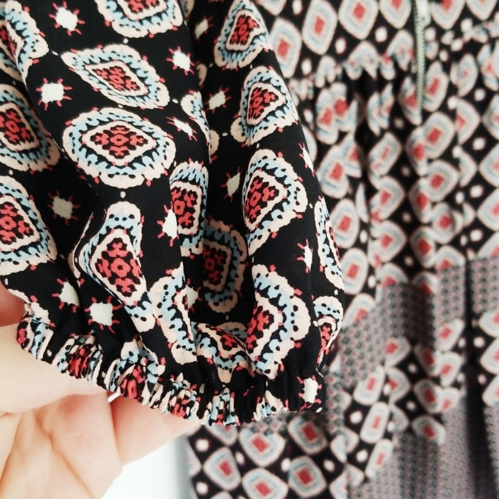 Gianni Bini Mini dress tribal print XS - Picture 4 of 6